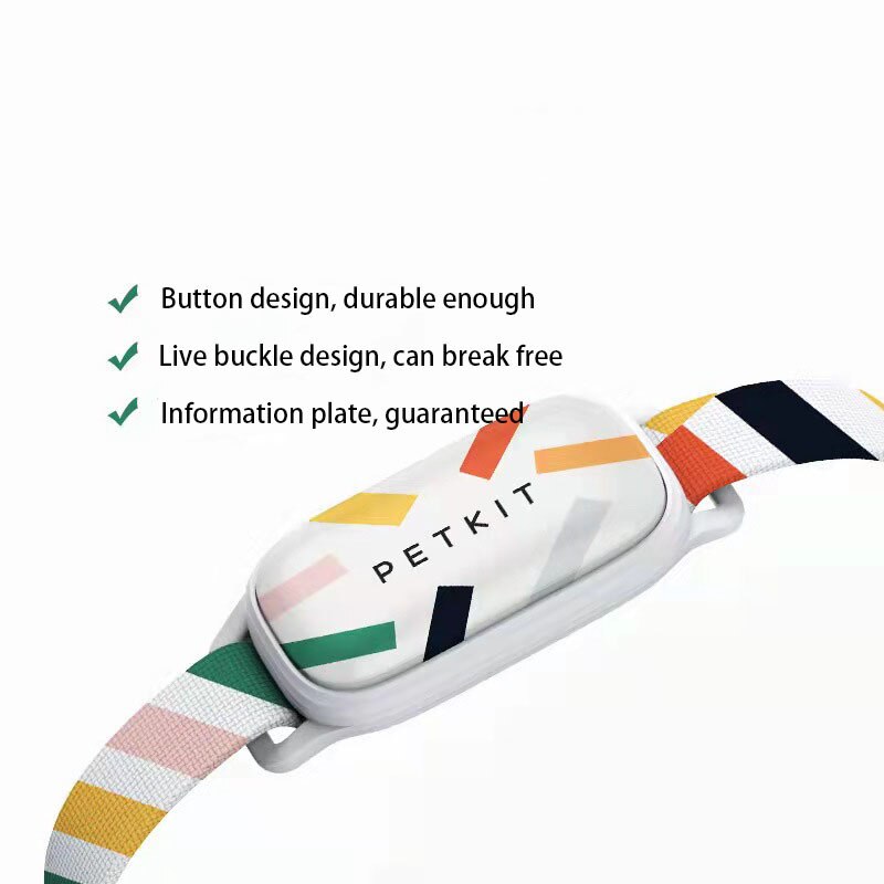 PETKIT Pet Smart Tag Cat Tag Dog Tag Dog Activity Detection Wearable Device Bluetooth Connection Dog Collar Cat Collar