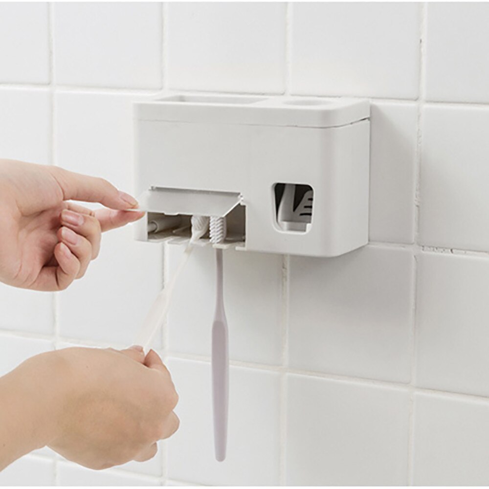 Home Appliances Sorting Organizer Automatic Auto Squeezer Toothpaste Dispenser Hands Free Squeeze Out Bathroom Accessories