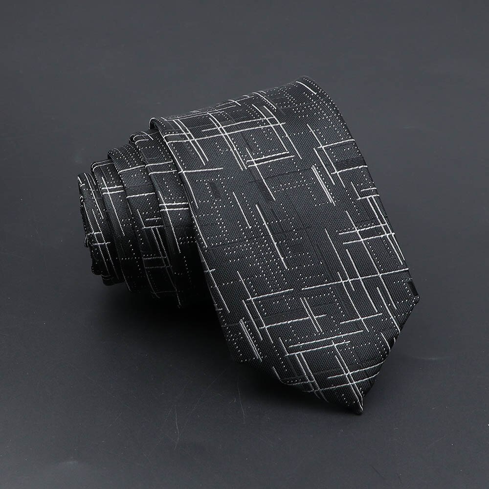 Tie Voor Mannen Klassieke Zakelijke Blauw Rood Plaid Stippen 6Cm Jacquard Stropdas Dagelijkse Slijtage Das Wedding Jurk Accessoires: 12