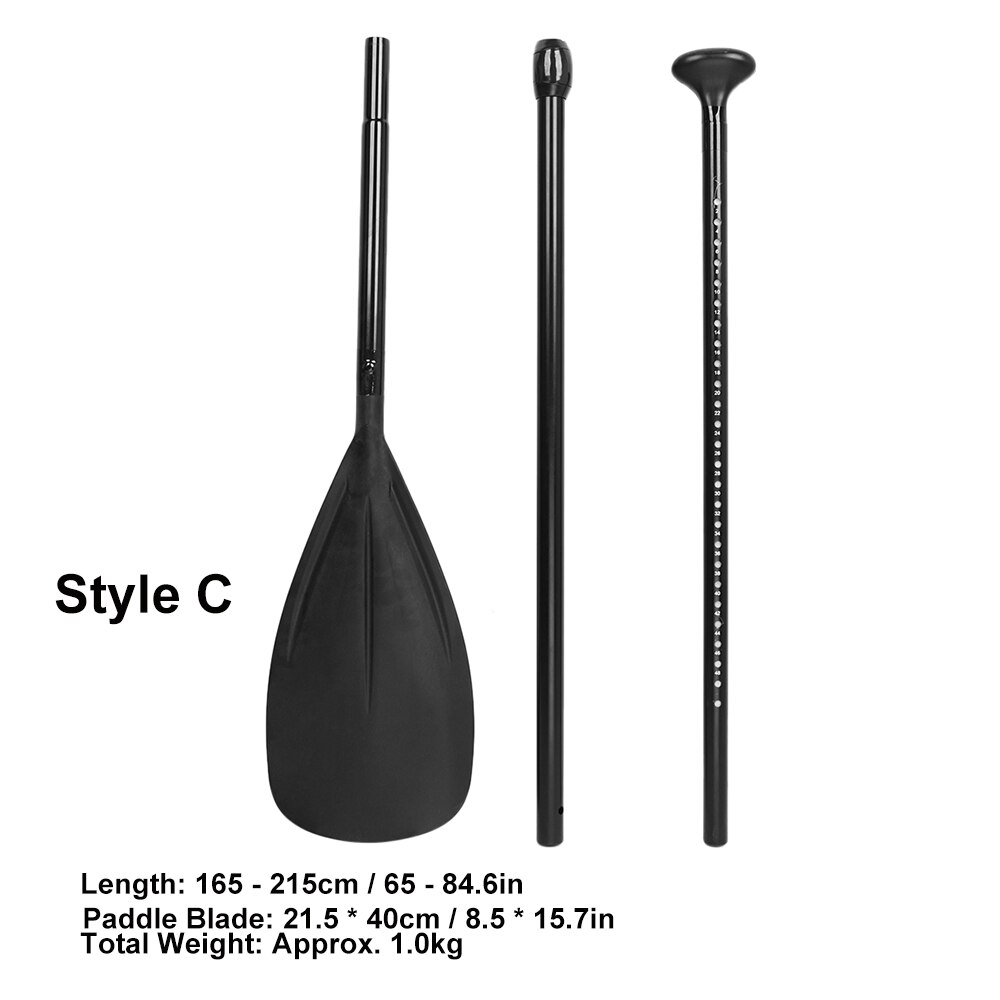 4-Piece Dual Purpose Adjustable SUP Paddle Kayak Boat Stand Up Paddle Board Kayak Boat Stand Up Paddle for Surfing Surfboard: Style C