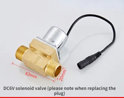 Urinal Sensor Accessories Induction Faucet Solenoid Valve Urinal Pool Induction Solenoid Valve 6V Sensor Accessories: Red
