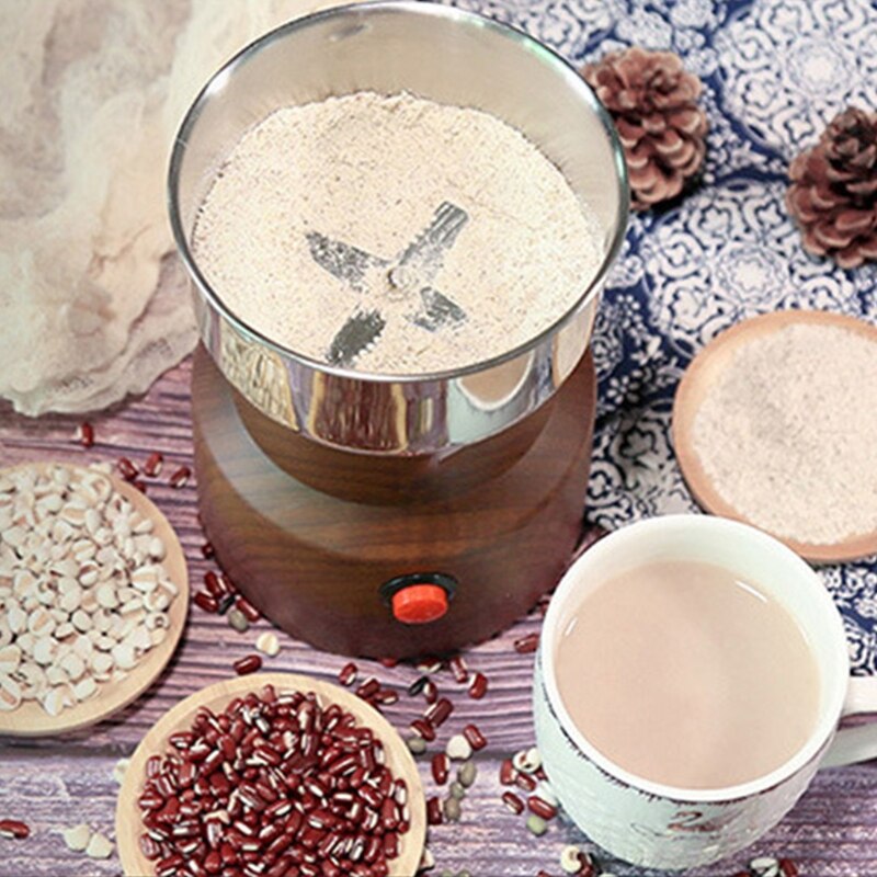Multifunction Smash Machine Electric Grain Food Mill Grinder Ultra Fine Dry Grinder Grinding for Coffee Beans Spice Nut