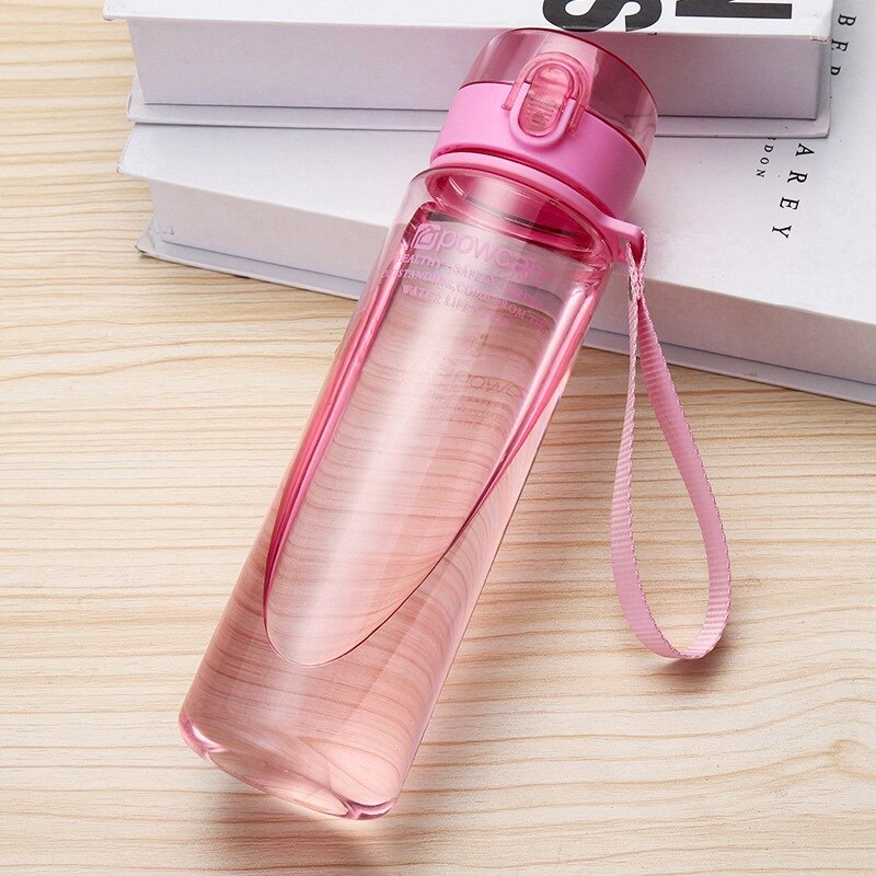 Vandflaske sport klatrecykel vandflasker bpa fri plast 400ml 560ml lækagefri drik min flaske 560 ml: 560ml / Jeg