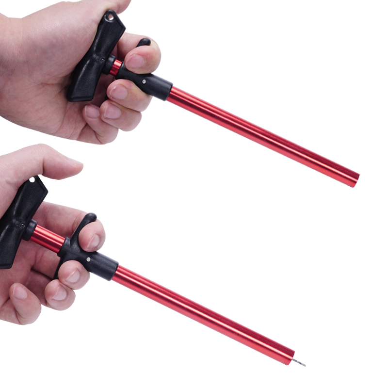 Herramienta removedora de anzuelos de pesca, removedor de señuelos de pesca, separador de anzuelos de tubo de aluminio, Extractor portátil de anzuelos