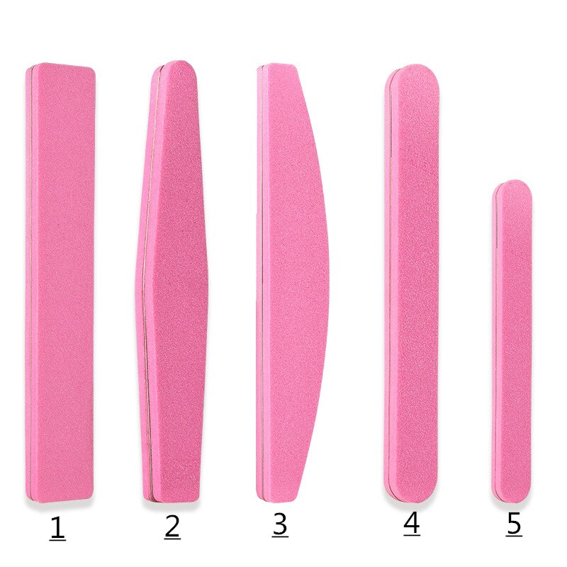 Metall neglefil med 10 stk erstatningsslipepapir bufferstrimler selvklebende puter rustfritt stål håndtak dobbel side hard hudfjerner