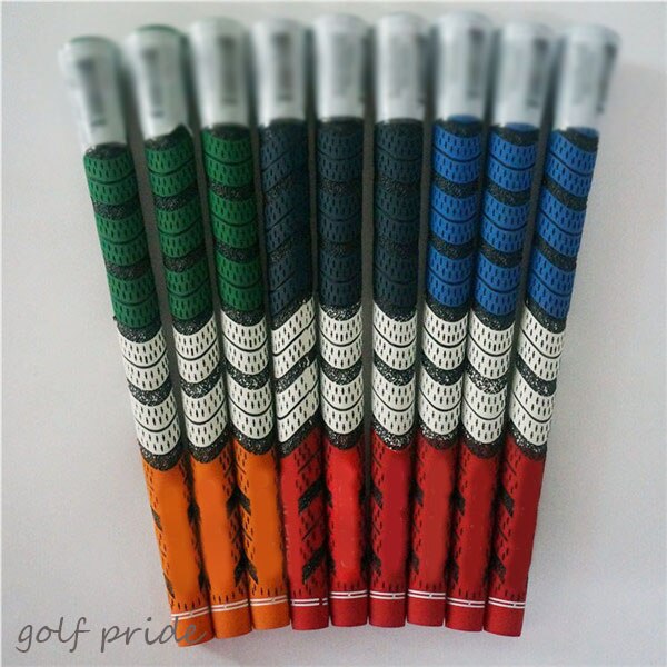 Original Golf Grips Patriot Grips Universal Rubber Golf Clubs Driver Woods Irons Wedges Grips 3 colors 10pcs/lot: multicolor