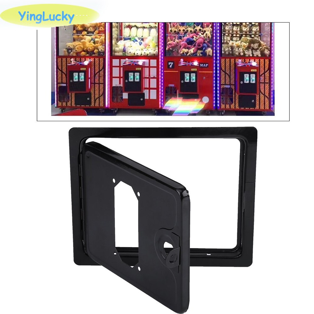Coin small iron door coin machine arcade entertainment iron up/down coin receiver door for game accessories