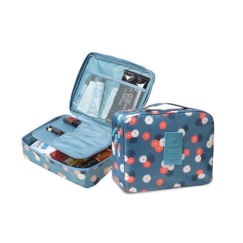 Cosmetische Tas Mode multifunctionele Oxford Reizen Opslag Make-Up Tas Mannen Vrouwen Draagbare Waterdichte Waszak 30