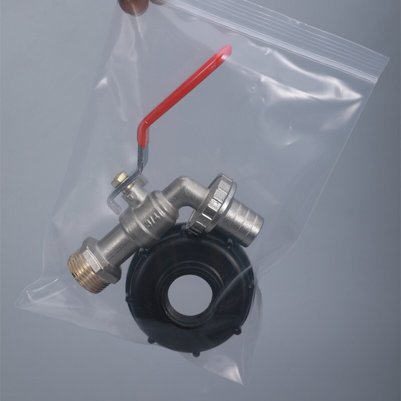IBC Tank Alloy Tap Adapter S60x6 Coarse Thread Valve Fittings Garden Hose Connector Replacement Metal Drain tool