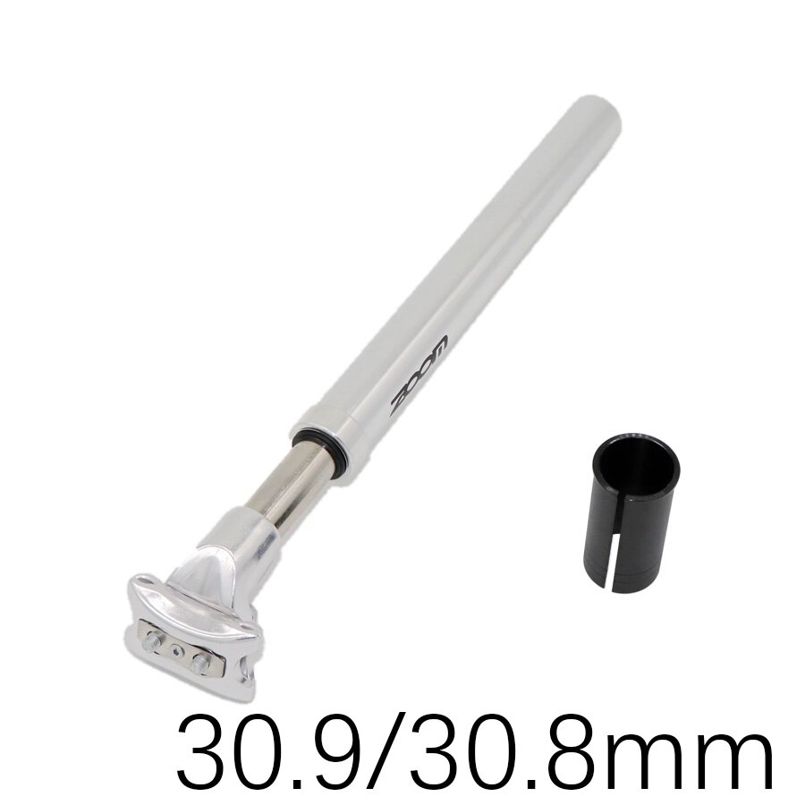 ZOOM-Suspensión tija de sillín para bicicleta, amortiguador para silla de bicicleta con suspensión, perfecto para bici de montaña, Alu MTB, 25,4, 27,2, 28,6, 30,1, 30,4, 30,9 y 31,6