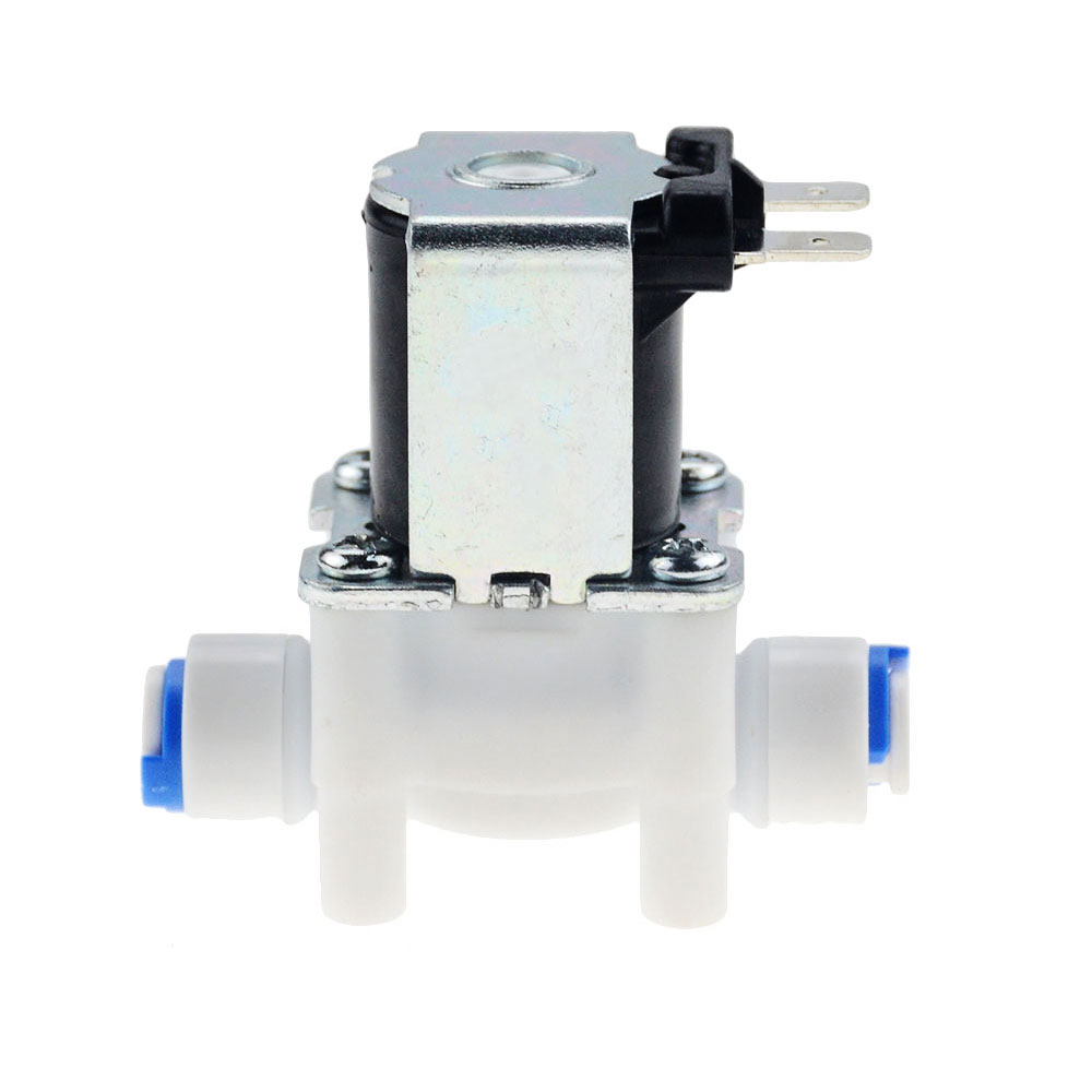1/4 " Normally closed Electric Solenoid Valve Magnetic DC12V 24V AC220V Water Air Inlet Flow Switch Washing Machine Dispenser