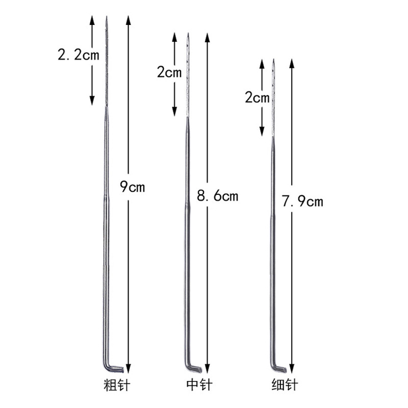 Kit de aguja para fieltro de lana, herramientas hechas a mano, conjunto de aguja de fieltro, paquete de materiales de tela, accesorios, 36 colores, 3g, 5g