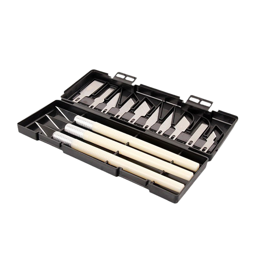 Creality 3D Printer Tool Kit Assembly/Removal/Finishing/Filament Cutting Set 3D Printer Accessories for Cleaning,Finishing&Cutt: WHITE