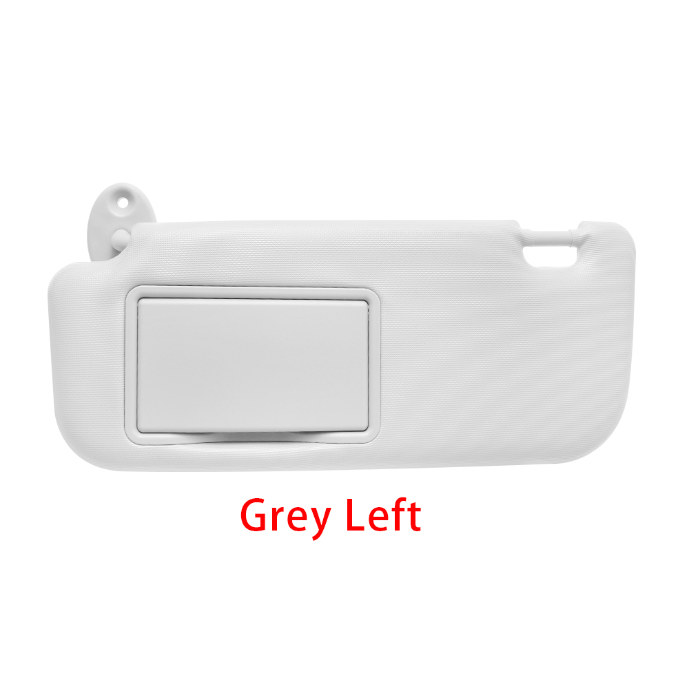 Rijpositie Cover Links Auto Zonneklep Voorruit Binnenspiegel: Rood