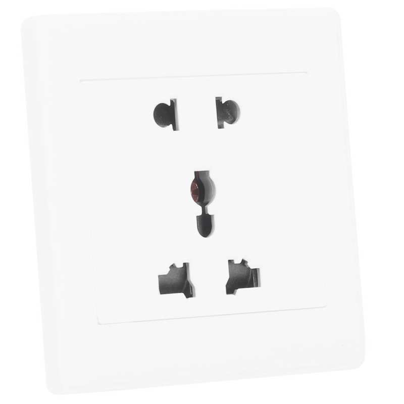 10 Sets Concealed Installation Socket Wall-Mounted 5-Hole Power Sockets Outlet Household Power Supplies
