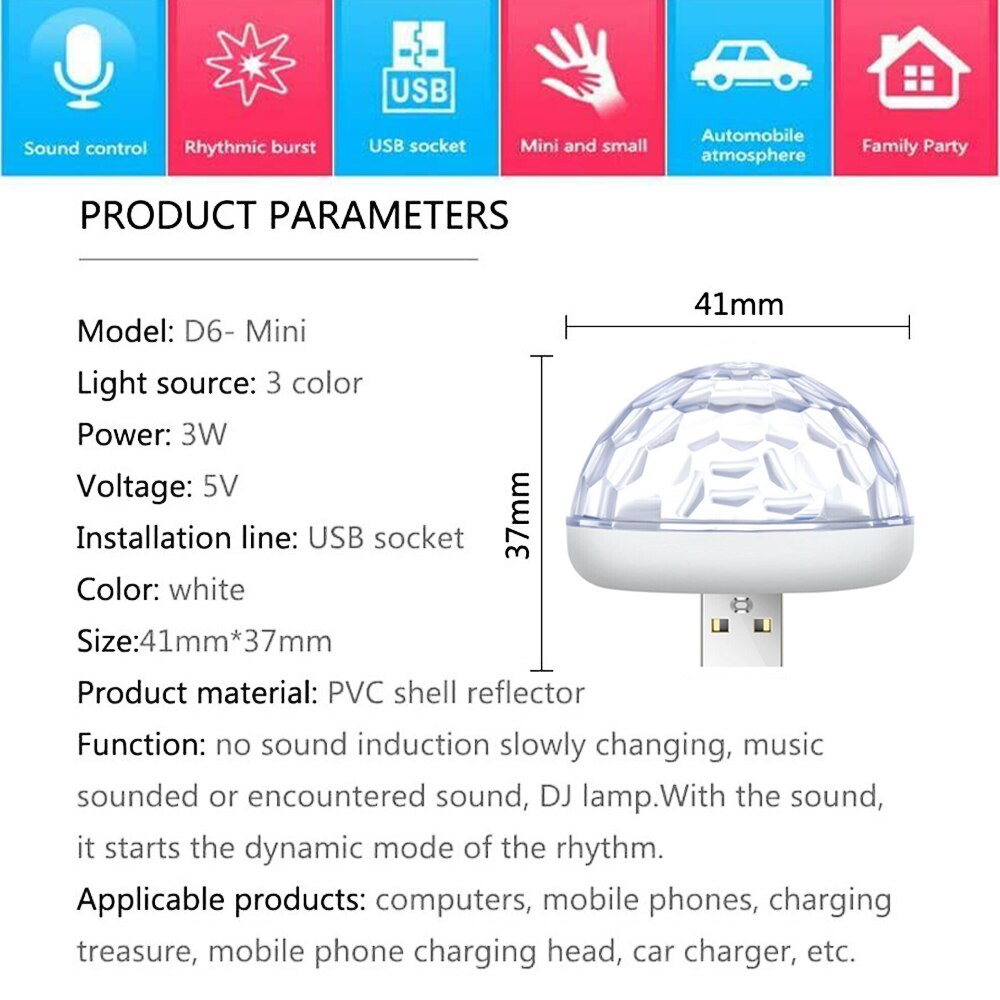Neonväriset lamput moniväriset usb led auton sisävalaistussarja tunnelma valo mielenkiintoiset kannettavat autotyyliset koristeet