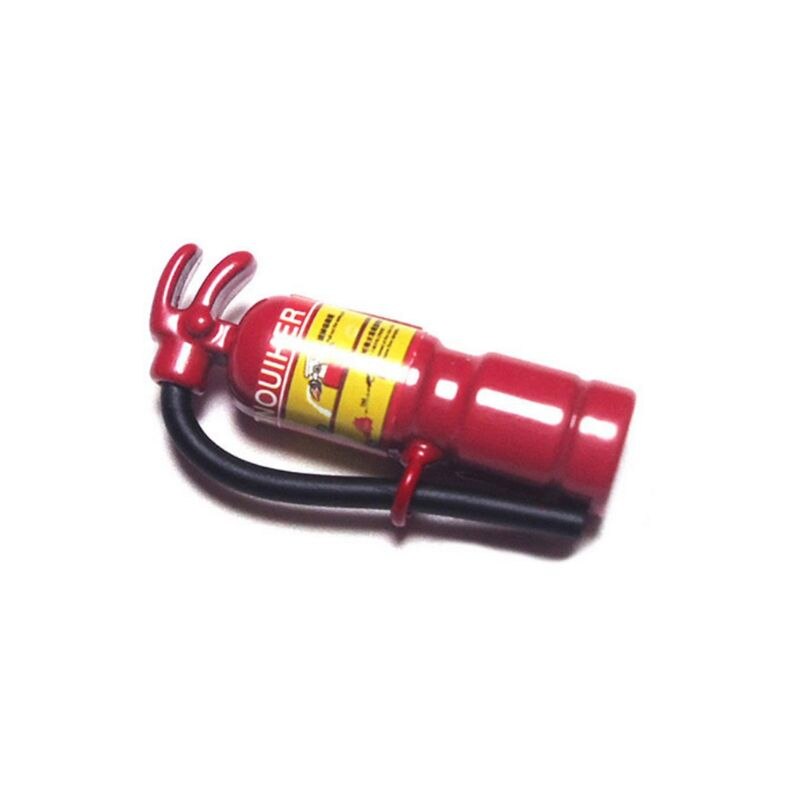 1:12 Scale Dollhouse Miniature Simulated Fire Extinguisher Model Decoration Toy G99C