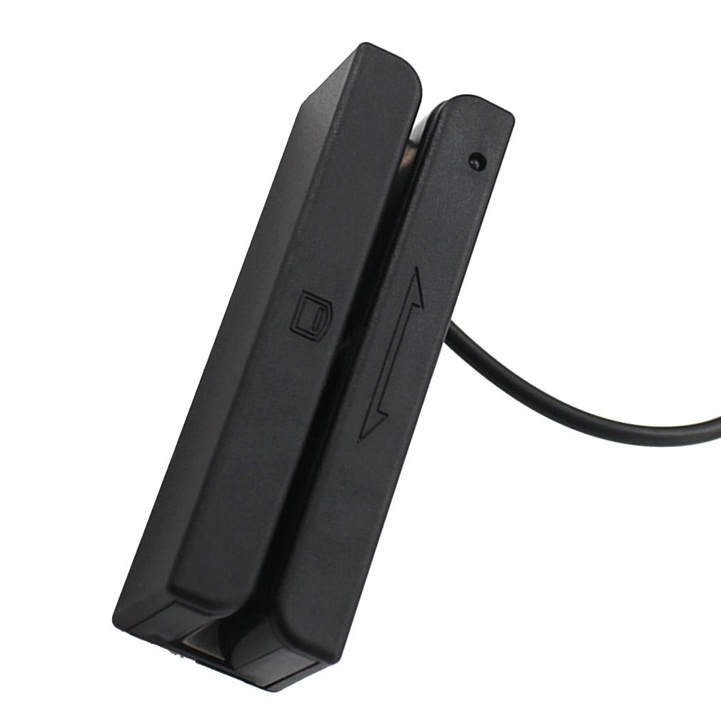 Universal Magnetic Card Reader MSR100 Stripe USB 3 Tracks Strip for Swipe Bar Code Reader Barcode Scanner 100 Scans/second LESHP