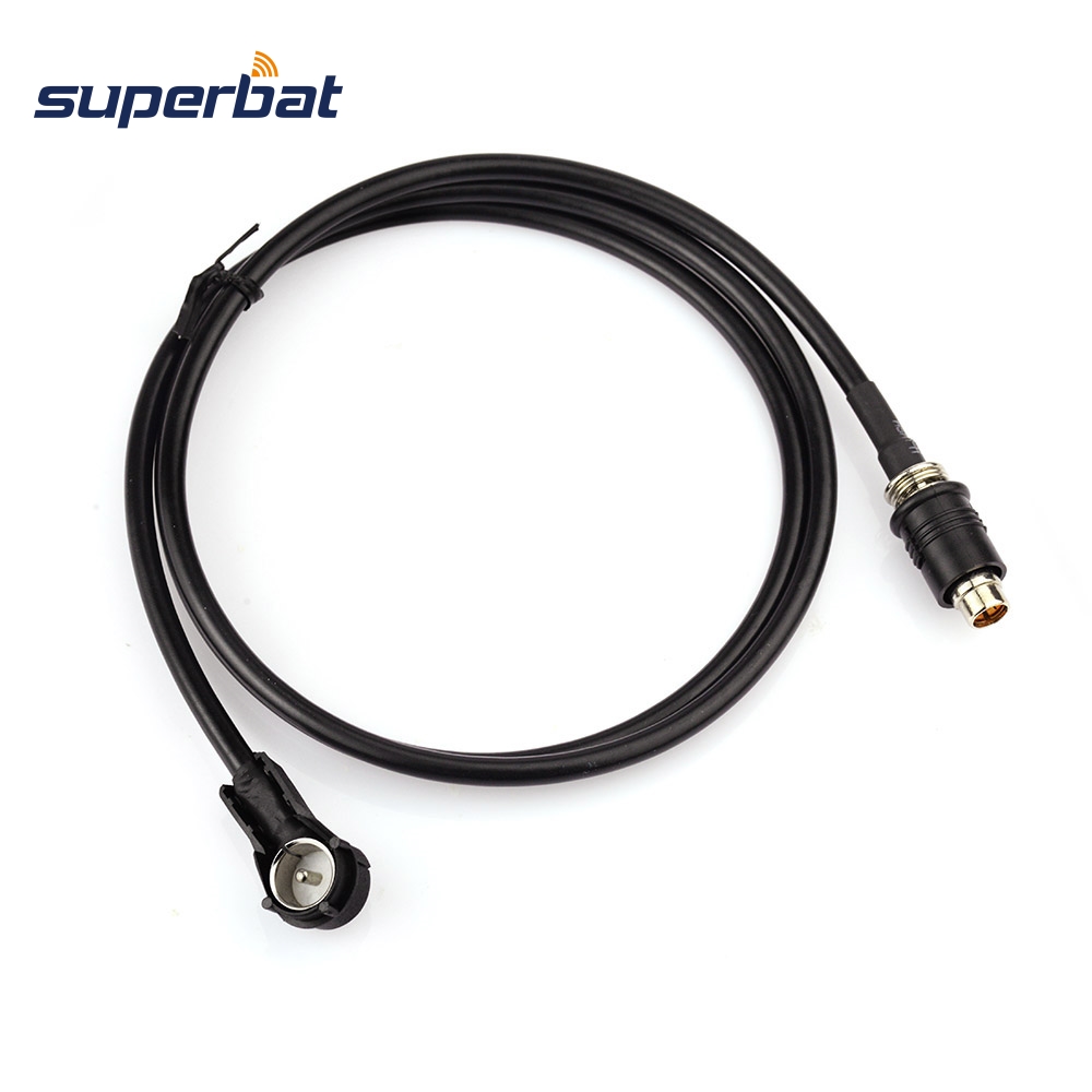 Superbat – antenne Radio AM/FM 16V, 1M, câble d&#39;extension, RAST II, RAKU, ISO Auto Rast-2