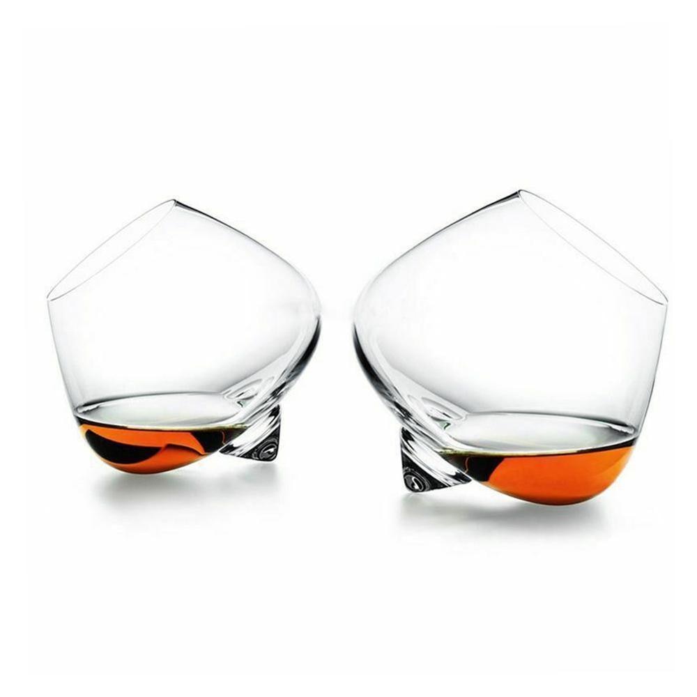Normann Revolve Likeur Cognac Whisky Rock Glas Top Roterende Tumbler Verre Whiskey Scopperil Kristal Wijn Beker Cognac Borrel