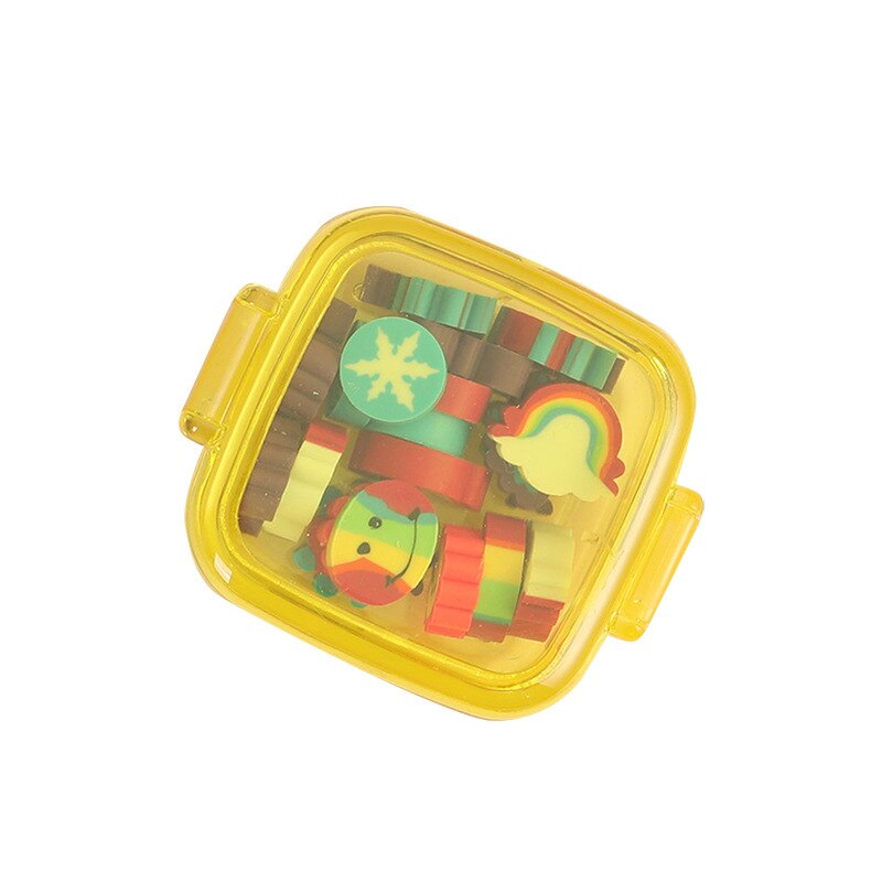 20 Pcs/Set Cute Rubber Eraser Kid School Supplies Stationery Rubber School Supplies School Utiles Stationery