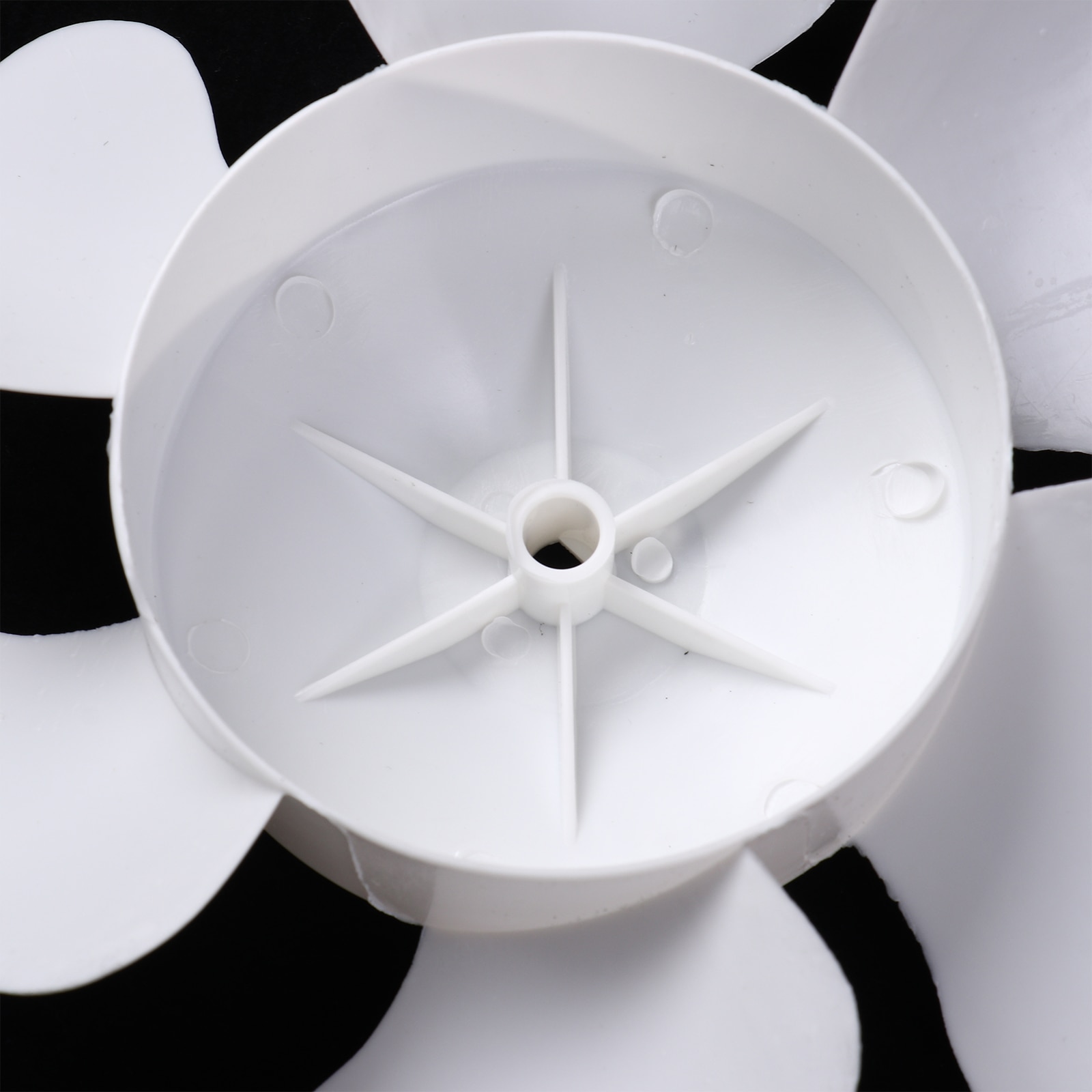 White Plastic Vent Fan Blades Replacements Cooling Fan Blades Vent Range Hood Fan Blades for RV Bathroom Kitchen Vent Fan