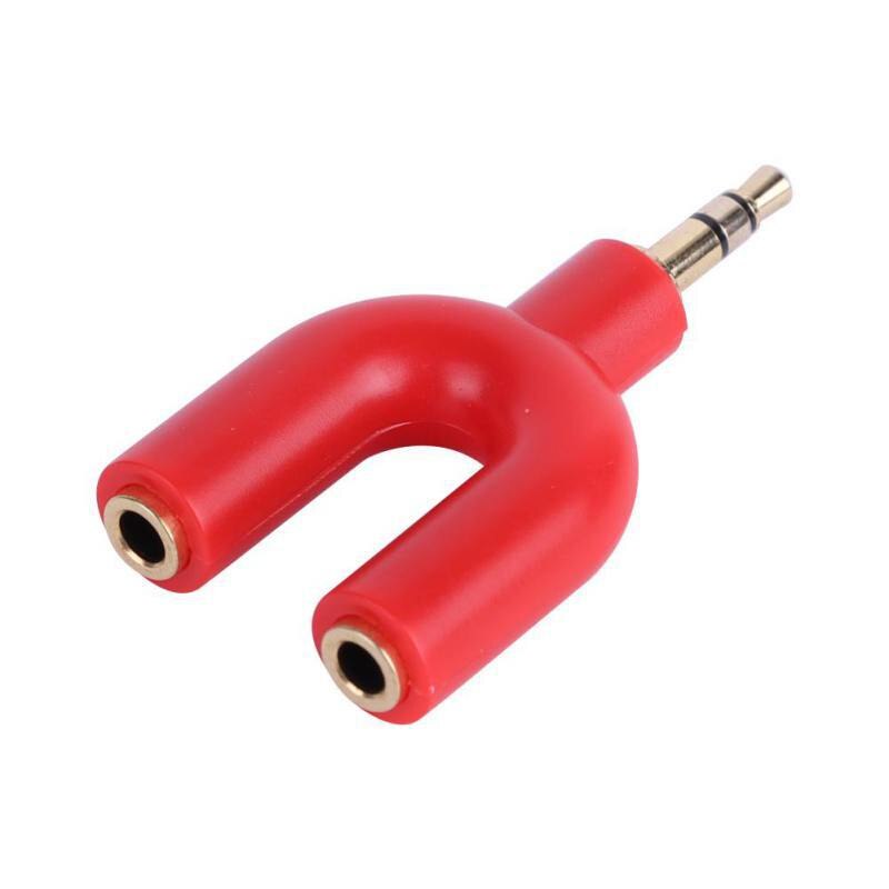 Y Dual Audio Splitter Kabel Adapter Bequem Audio Linie 1 zu 2 AUX Kabel 3,5mm Kopfhörer Adapter 1 Männlichen für 2 Weibliche