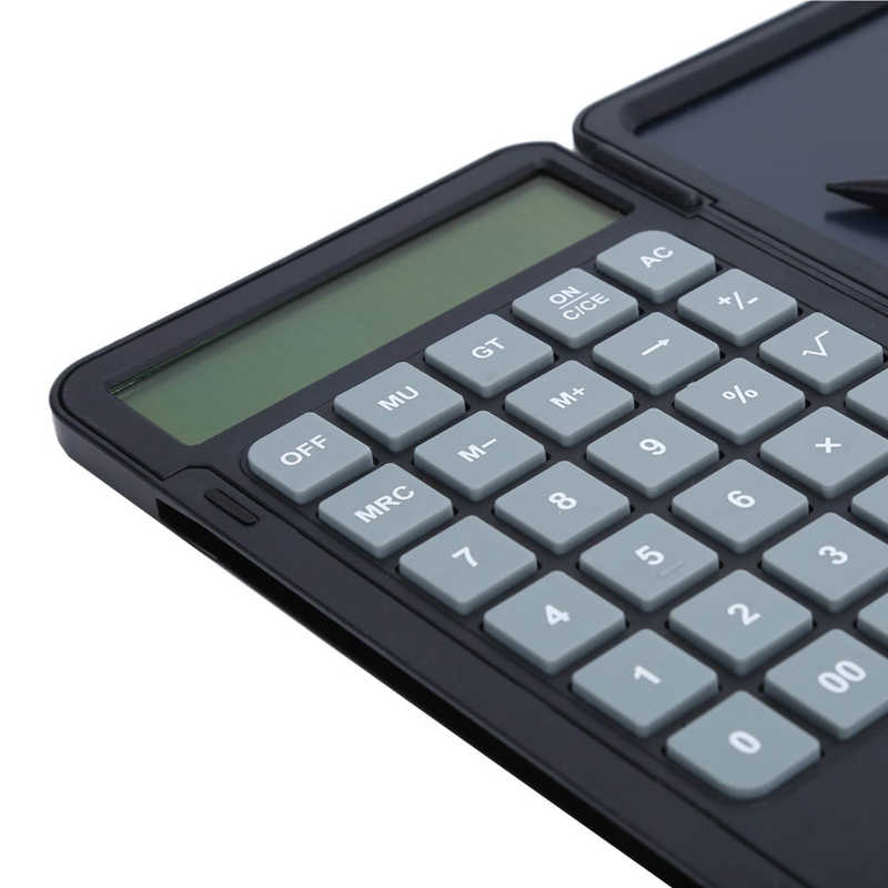 Calculator LCD Writing Board Students Smart Drawing Handwriting Kids 6 Inches LCD flexible LCD screen + calculator