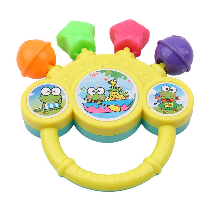 7 teile/los Kleinkind Baby Spielzeug Rasseln Neugeborenen Baby Hand Glocke Entwicklungs ABS Baby Spielzeug 0-12 Monate
