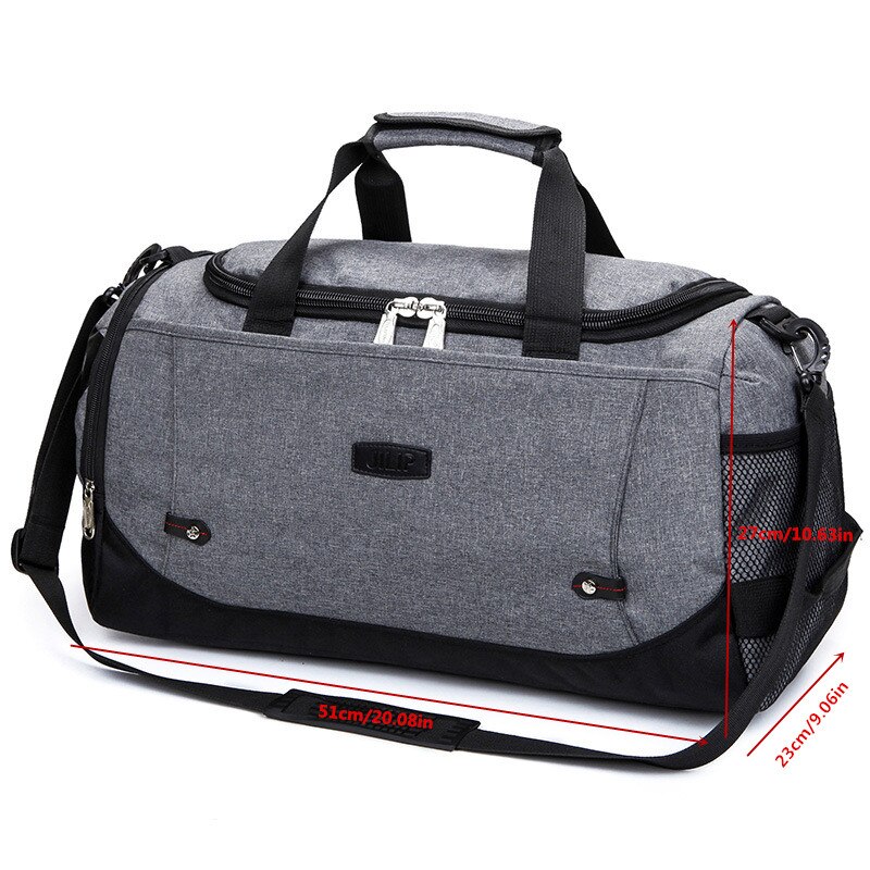 Große reisetasche für damen und herren, tragbare reisetasche, gepäckstück, geschäftsreisetasche, multifunktionale nylon-wochenendtasche