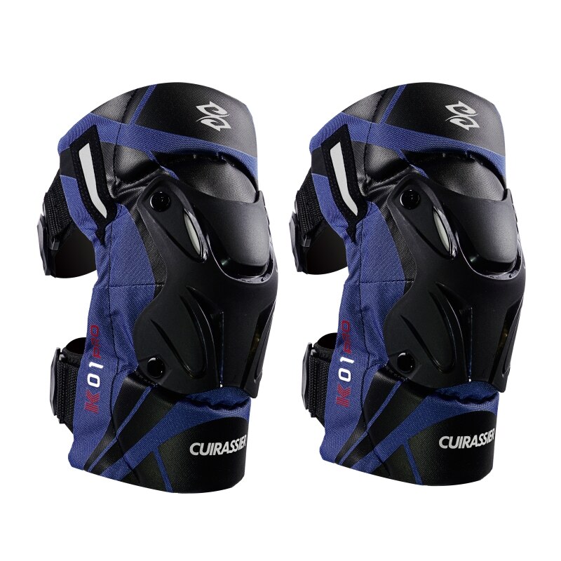 Cuirassier Motorcycle Knee Pad Men Protective Gear Knee Gurad Knee Protector Rodiller Equipment Gear Motocross Joelheira Moto: K01-3-Navy blue