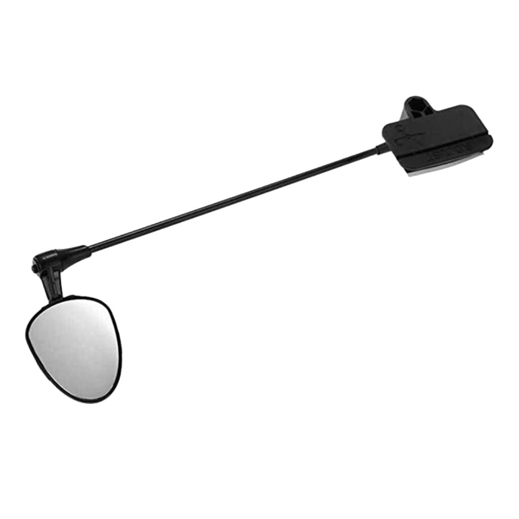 Rotatable Bike Rear View Helmet Mirror Safety Cycling Adjustable Rearview Mirror