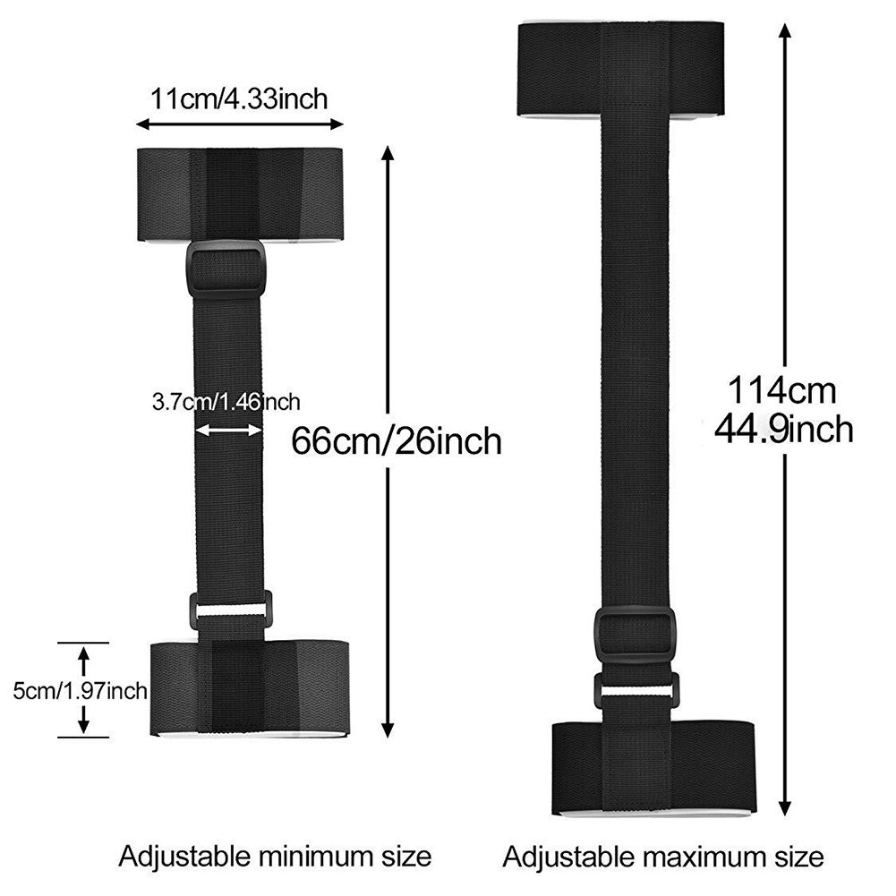 Adjustable Winter Ski Board Fixing Strap Shoulder Carrier Lash Holder Sling