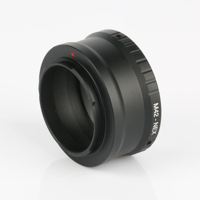 Lens Adapter Lens Mount Adapter Ring M42-NEX Voor M42 Lens En Sony Nex E NEX3 NEX5 NEX-5R NEX6 NEX-F3 NEX5N camera