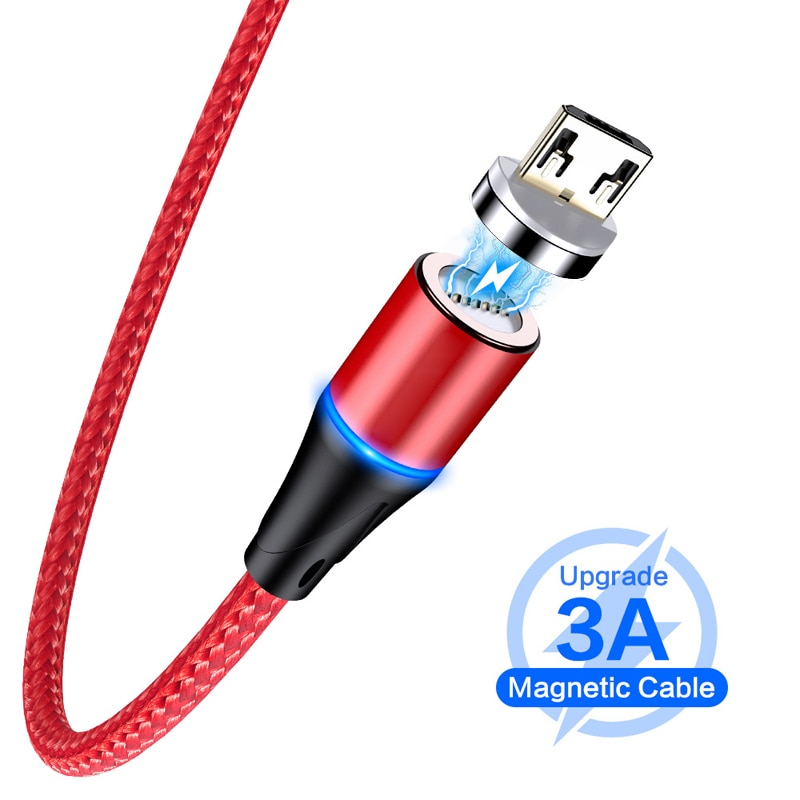 Magnetyczny kabel mikro USB ładowarka telefonów z systemem android szybkie ładowanie dla Samsung dla S3 S4 S5 J1 J2 J3 J5 J7 A3 A5 A7 2016 G530 C7 C8 N7100