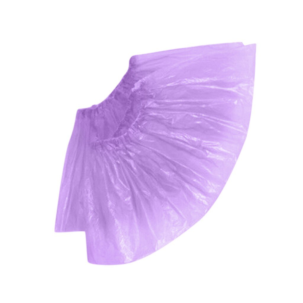 100/200pc copriscarpe protettivo copriscarpe in plastica impermeabile copriscarpe antiscivolo per escursionismo antipioggia per esterni addensare 15x40cm # SRN: PP