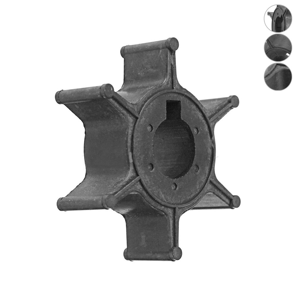 Outboard Motor Engine Water Pump Impeller Boat Engine Impeller Kit For 4-6HP Outboard Motor Etc Boat Accessories Marine