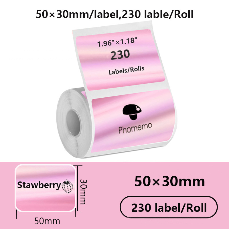 50x50mm/150Pcs Sticker Self-Adhesive Thermal Adhesive Label Roll Compatible for Phomemo M110 M220 M200 E210 P50 DETONG P1 WP9520: green