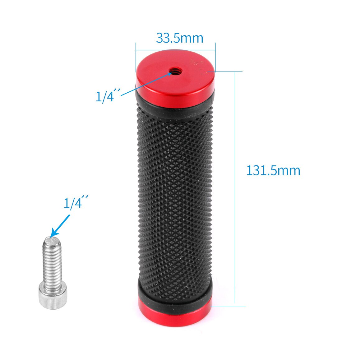 Poignée supérieure 1/4 3/8 support de levage à vis, alliage d&#39;aluminium pour Cage de caméra DSLR 5D2 GH4 Kit de stabilisateur vidéo