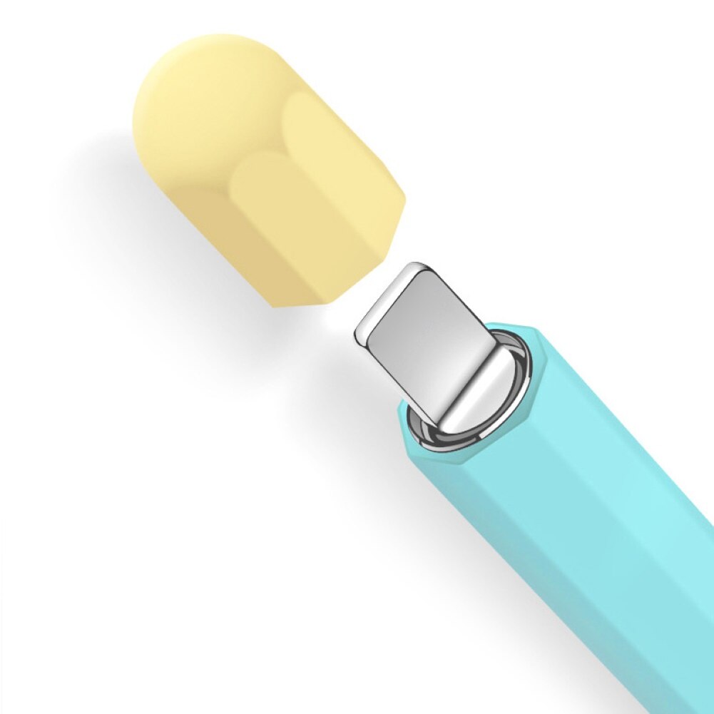 Für Apple Bleistift 1 Abdeckung schutzhülle Silica gel Bunte Für iPad Tablet Touch Pen Stylus