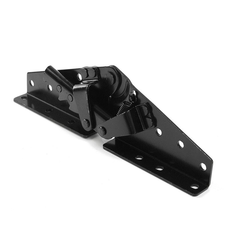 Bisagra ajustable para sofá cama, mueble de acero de metal, color negro, mecanismo de ángulo de 3 posiciones