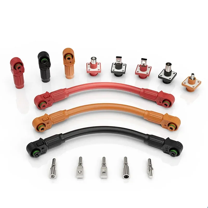 120A Single Core Energy Storage Terminal Plug Converter Cabinet Connector Photovoltaic Energy Storage Cabinet Battery Connection