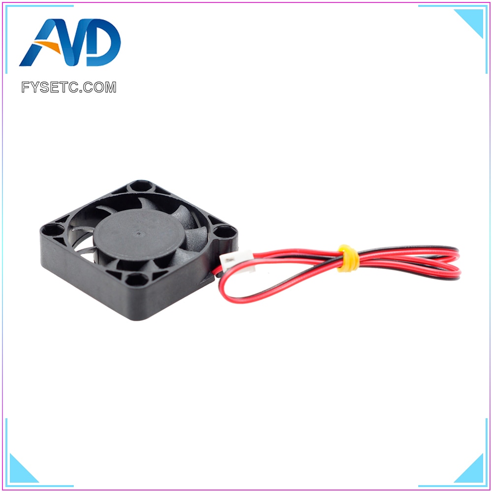 5 stücke 4010 Lüfter 12V 2 Pin mit Dupont Draht Bürstenlosen 40*40*10 Kühlen Fans kühler Radiato Für Anet A8 A6 3D Drucker Teile