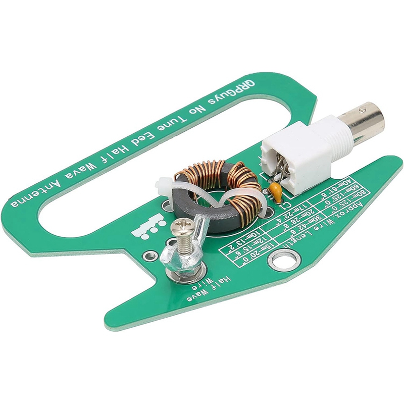 No Tune End Fed Half Wave Antenna Module Antenna No Tune Half Wave Portable Assembly 50Ohms Impedance Component