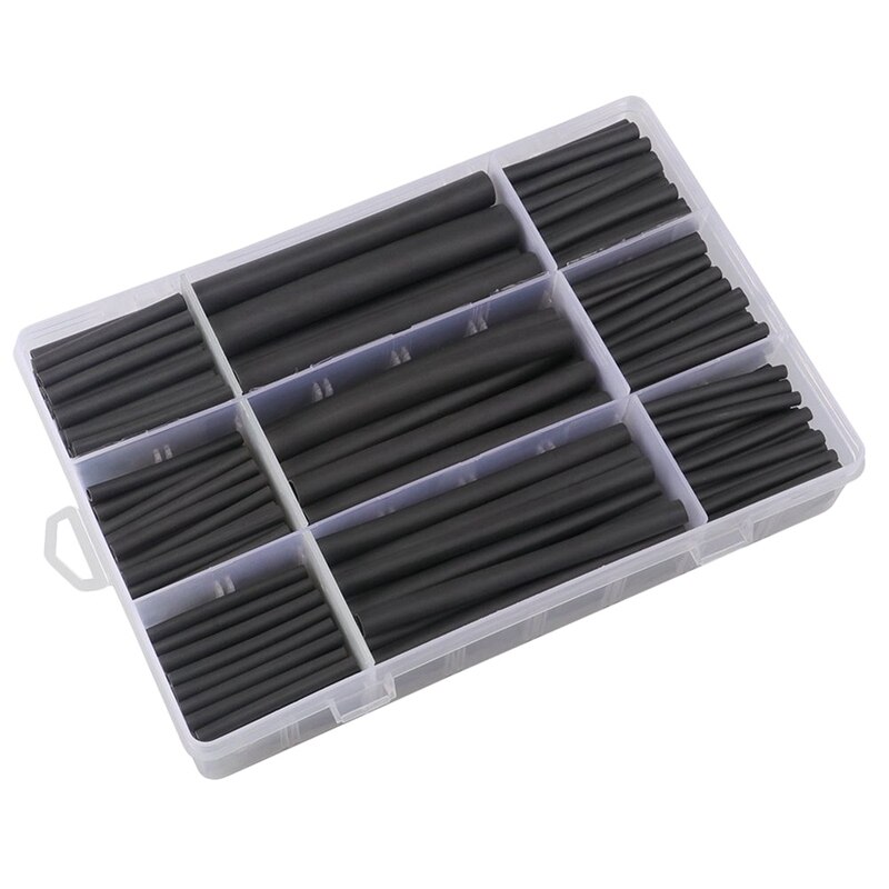 AL22 -280 Pcs Auto Versterker Krimpkous 3:1 Dual Muur Lijm Krimpkous Met 56Pc bandenreparatieset