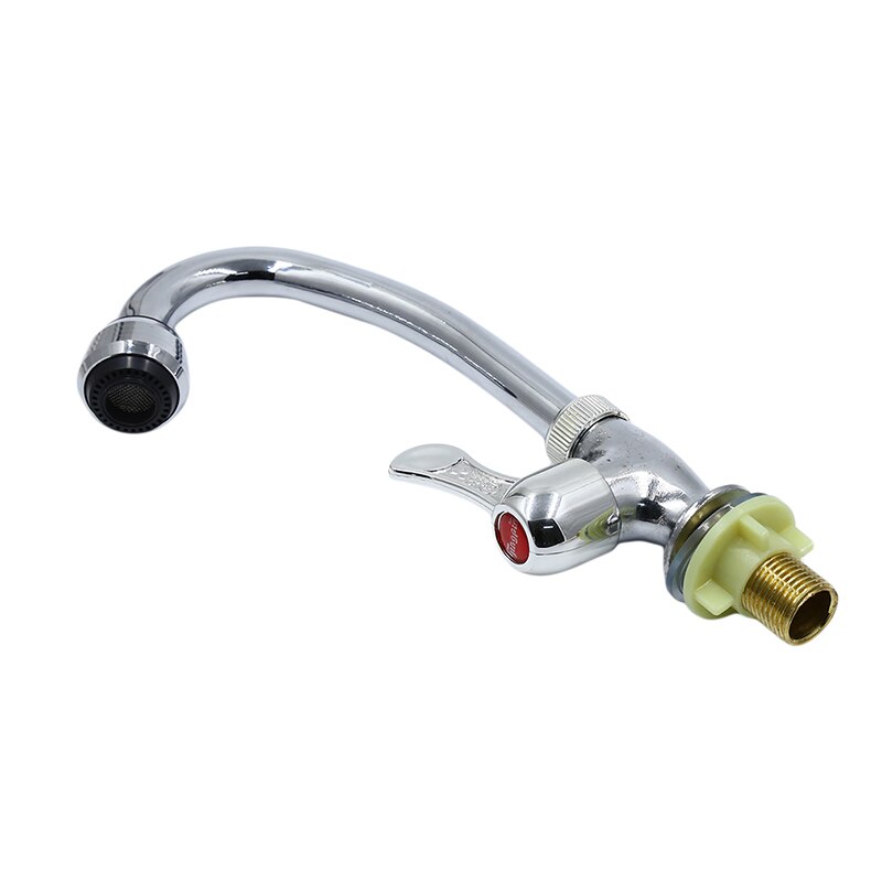 Practical Basin Elbow Faucet Shower Room Bathroom Kitchen Faucet And Cold Water Tap Mixer: red
