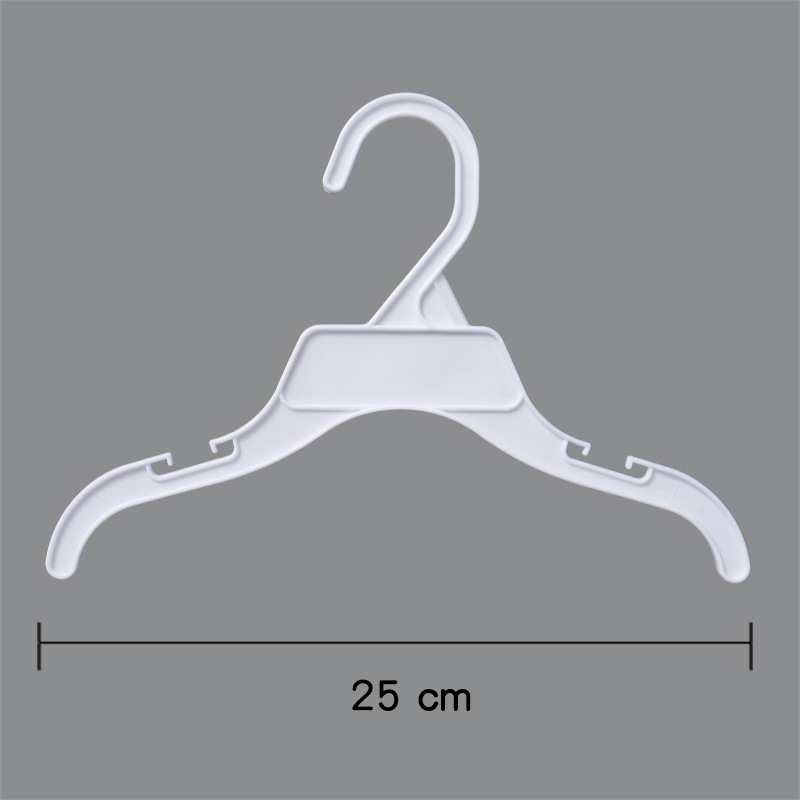 Petit cintre extensible en plastique pour vêtements Fjand, cintre pour pantalons pour enfants, 10 pièces, uno