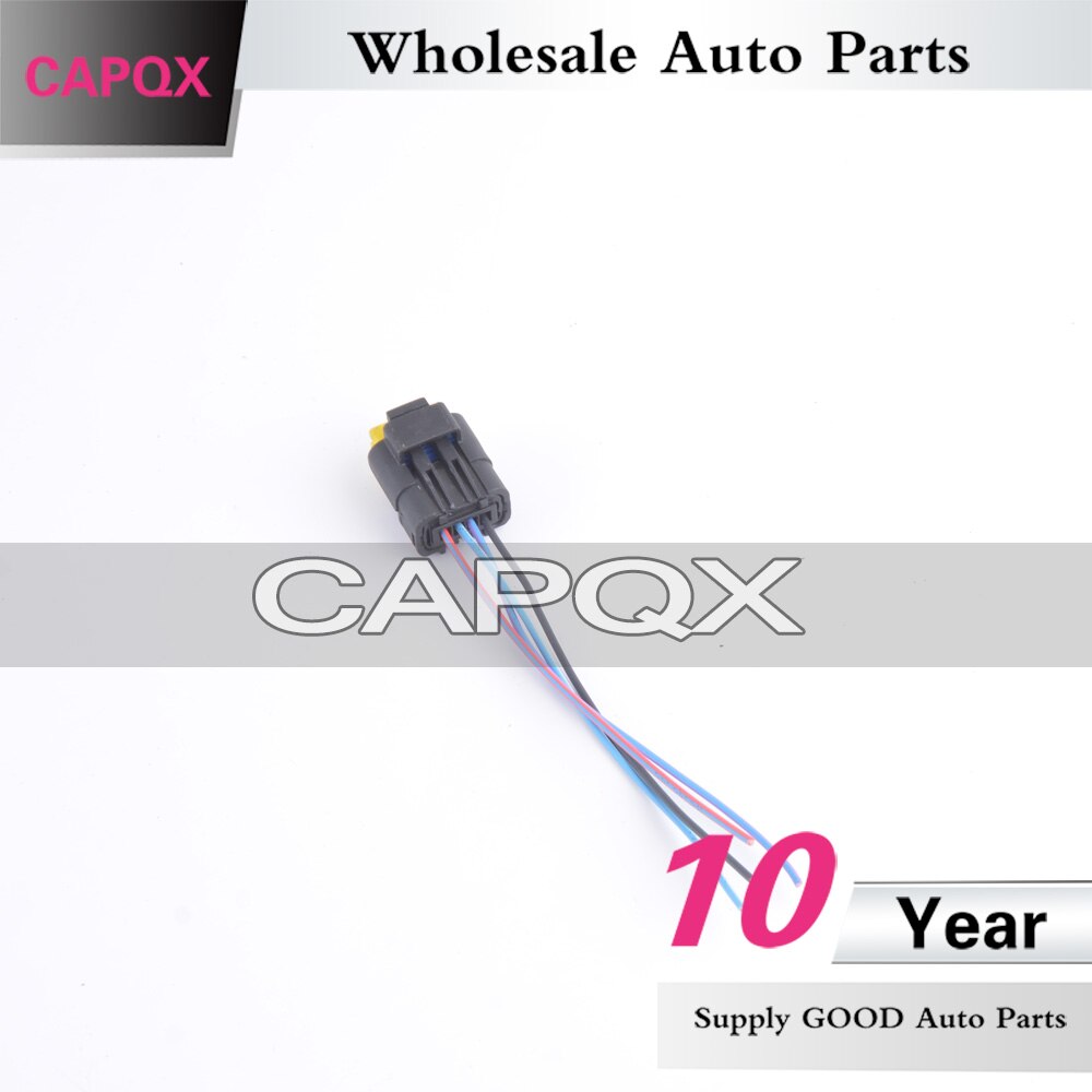 CAPQX 4Pin For Nissan Qashqai Rear Tail Light Bulb Plug Talight Brake Light Lamp Bulb Socket Connection Connector