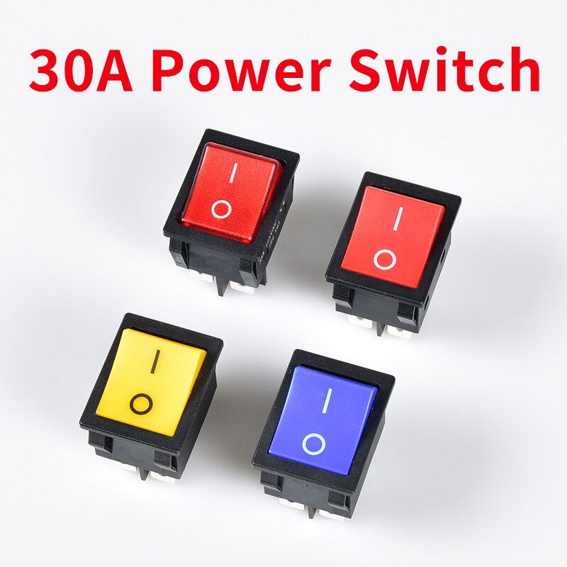 Inverter Electric welding machine KCD4 Rocker switch ON-OFF 2 Position 4 Pins Power Switch 30A/250VAC Electrical equipment