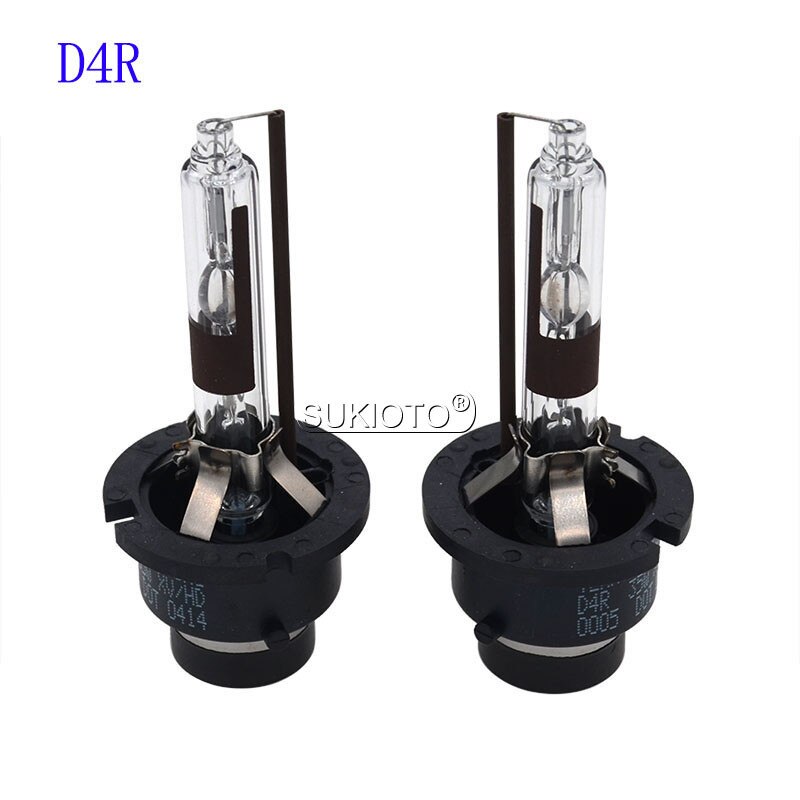 SUKIOTO Premium HID Bulb 35W Yeaky Xenon D2S D2R D4R D4S Car Light Bulb Lamp D1S 4500K 5500K 6500K D3S Xenon Auto Headlamp Bulbs